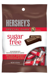 HERSHEY'S SPECIAL DARK Chocolate Bars, Mildly Sweet Dark Chocolate, Sugar Free, 3 Ounce