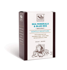 Soapbox Sea Minerals & Blue Iris Bar Soap, Gentle Moisture, 5 oz*