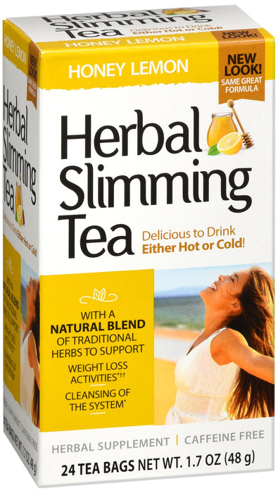 Herbal Slimming Tea Honey Lemon, 24 Tea Bags