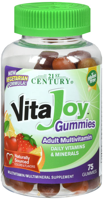 Vitajoy Multi Gummies, Orange, Cherry and Strawberry 7 75 Each