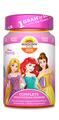 Sundown Kids Disney Princess Complete Multivitamin Gummies, 60 Count