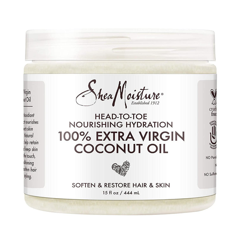 Shea Moisture 100% Extra Virgin Coconut Oil 15 Fl oz