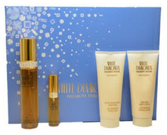 White Diamonds by Elizabeth Taylor Women's Perfume 4 Pc Gift Set - Spray, Lotion & Gel