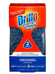 Brillo Scrub Max Odor Resistant No Scratch Scrubber - All Purpose