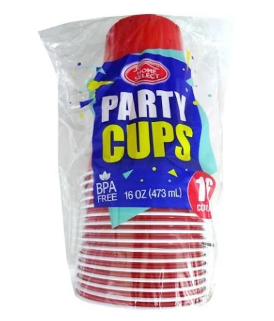 Home Select Red Party Cups 16 count