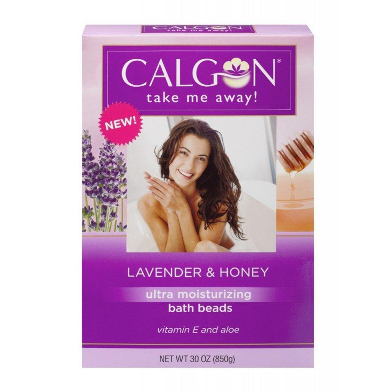 Calgon Ultra-Moisturizing Bath Beads (Lavender and Honey) 30 oz