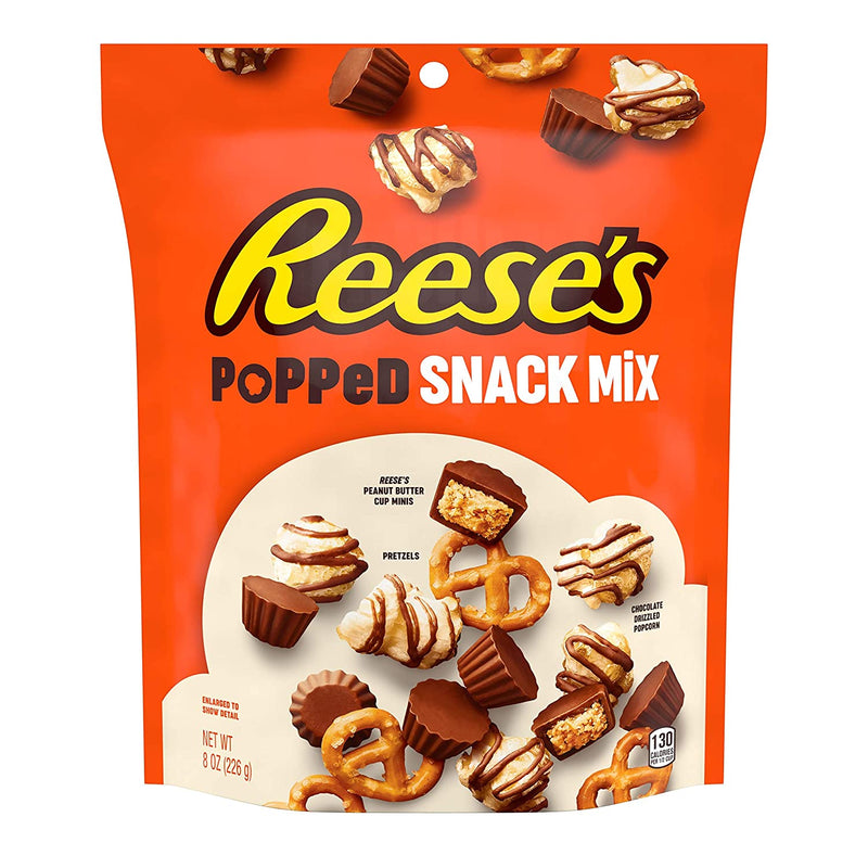 Reese's Popped Snack Mix, 8 oz