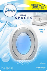 Febreze Small Spaces Air Freshener, Linen & Sky, Odor Eliminator for Strong Odors (1 Count)