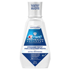 Crest Pro-Health Advanced Mouthwash with Extra Whitening, Energizing Mint, 16 Fluid Ounce