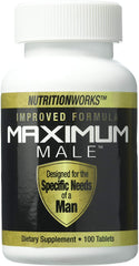 Windmill NutritionWorks Improved Formula Maximum Male Dietary Supplement - 100 Tablets