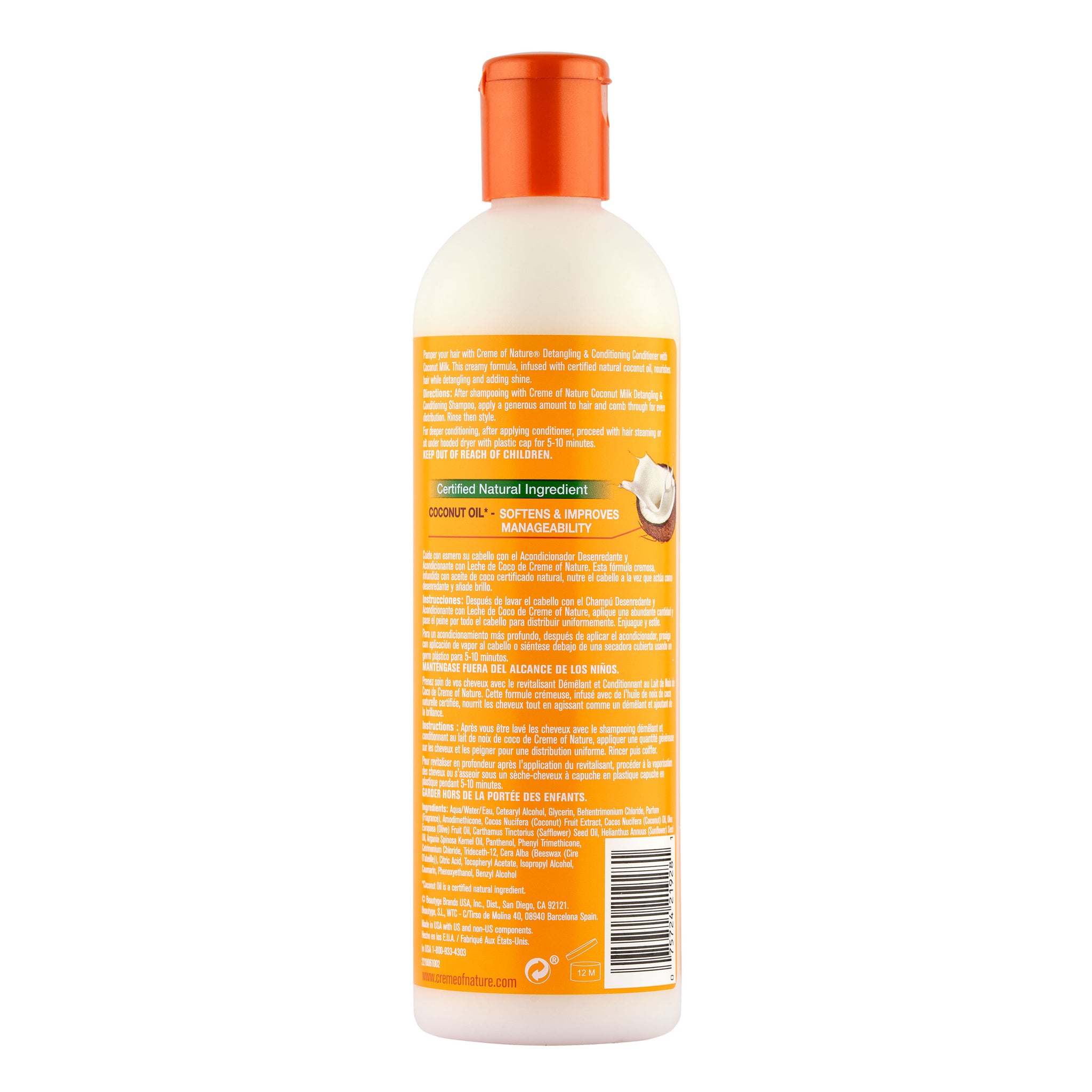 Creme Of Nature Coconut Milk Detangling & Conditioning Conditioner 12 