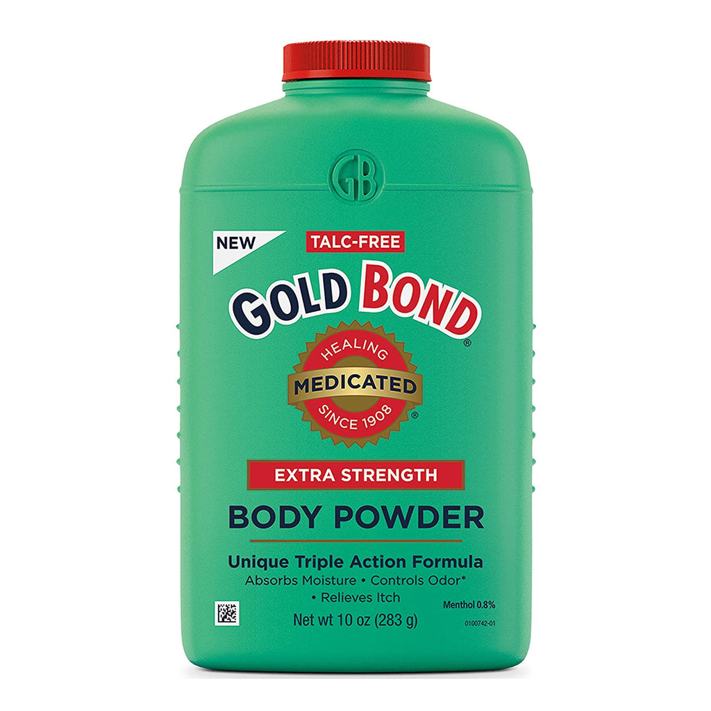 Gold Bond Medicated Healing Extra Strength Body Powder with Menthol, 10 oz