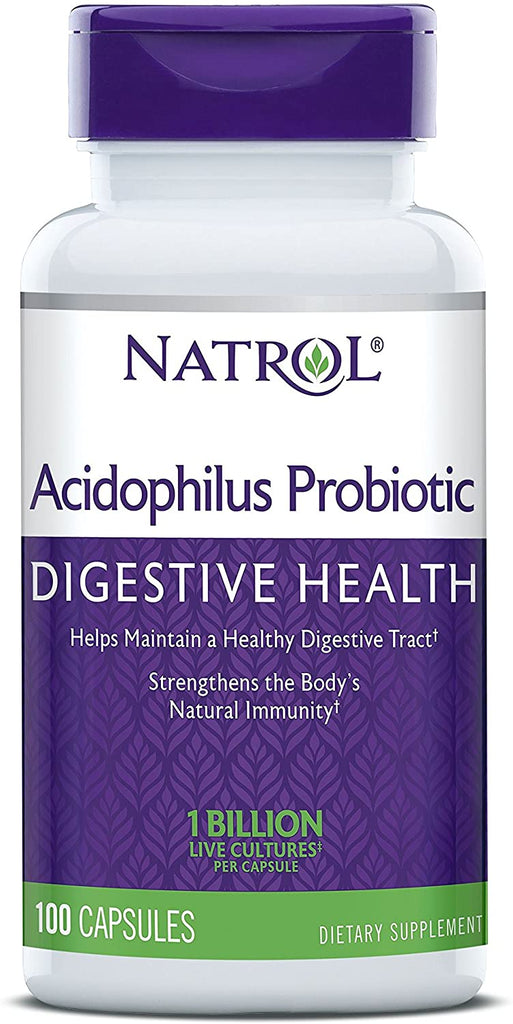 Natrol Acidophilus Probiotic Digestive Health, 100 capsules*