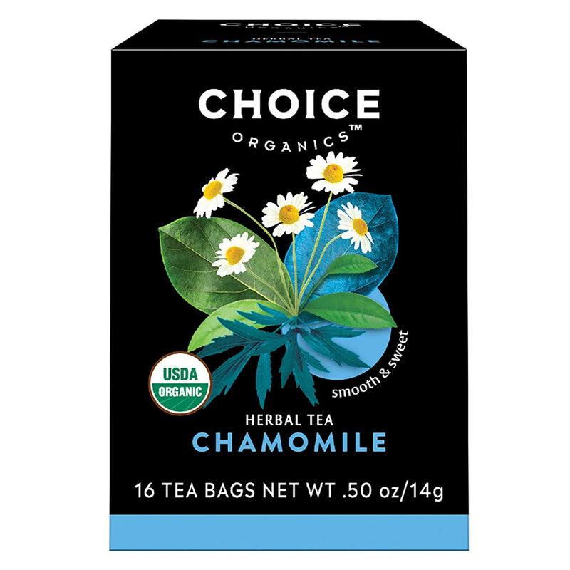 Choice Organics Smooth & Sweet Chamomile Herbal Tea, 16 Tea Bags*