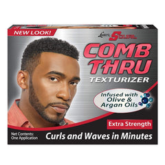 Luster's S-Curl Comb Thru Texturizer Kit - Extra Strength - One Application