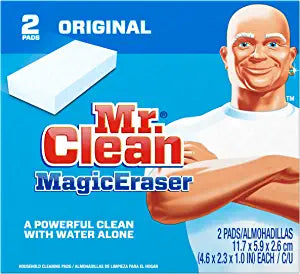 Mr Clean Erase and Renew Magic Eraser, Original, 2 Count