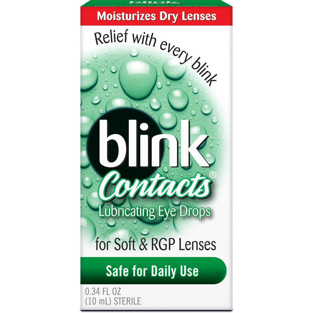 Blink Contacts Lubricating Eye Drops 0.34 Fl oz (10 ml)