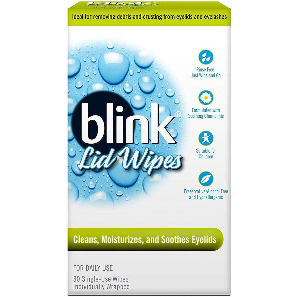 Blink Single Use Lid Wipes 30 Count