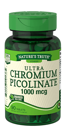 Nature's Truth Ultra Chromium Picolinate Quick Release Capsules, 1000mcg, 90 Count
