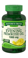Nature's Truth Evening Primrose Oil Quick Release Softgels, 1000mg, 60 Count