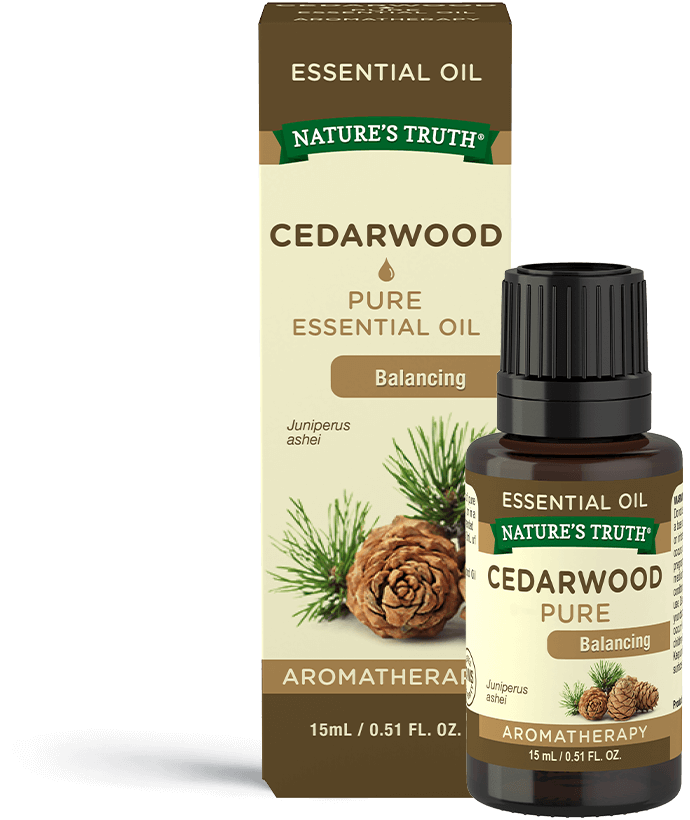 Nature's Truth Pure Cedarwood Essential Oil, 0.51 Fl Oz