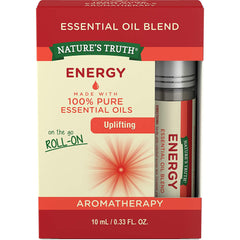 Nature's Truth Energy Essential Oil Roll on Blend, 0.33 Fl Oz