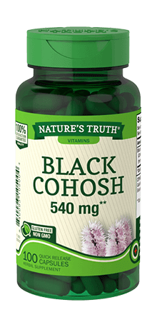 Nature's Truth Black Cohosh Quick Release Capsules, 540mg, 100 Count