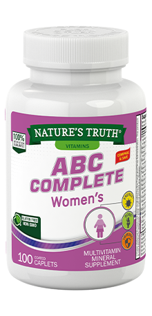 Nature's Truth ABC Complete Women's Coated Caplets, 100 Count