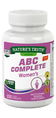 Nature's Truth ABC Complete Women's Coated Caplets, 100 Count