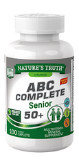 Nature's Truth ABC Complete Senior 50+ Coated Caplets, 100 Count