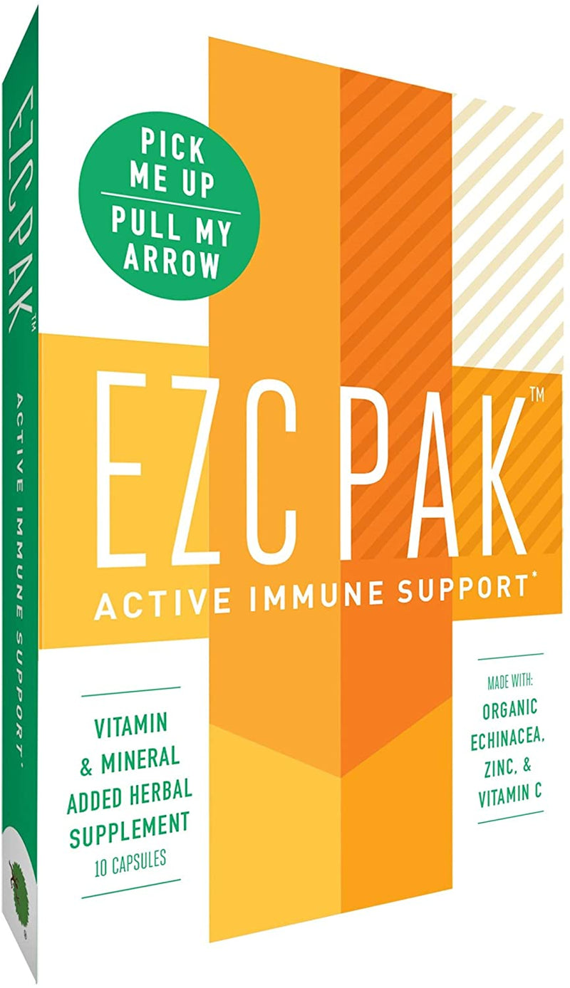 EZC Pak Active Immune Support Herbal Supplement, 10 Count