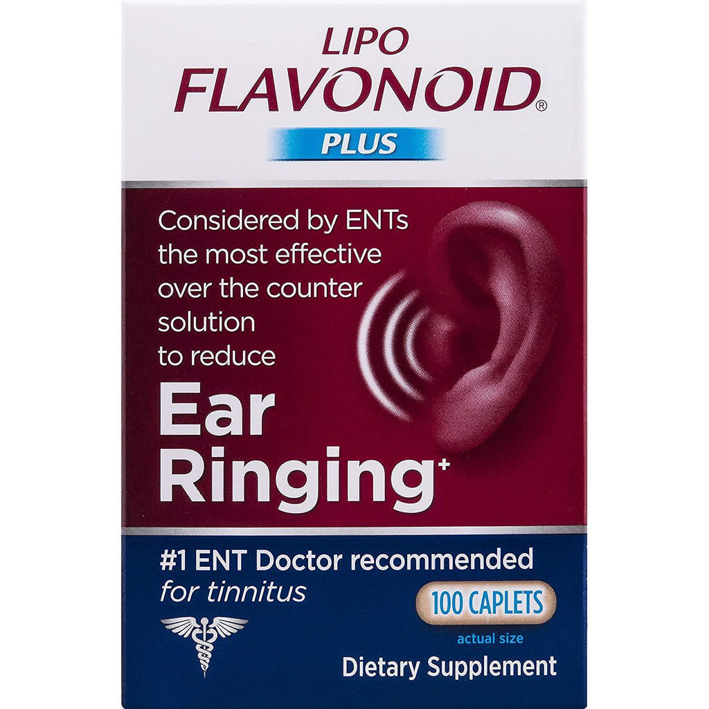 Lipo-Flavonoid Plus Ear Health Supplement 100 Caplets