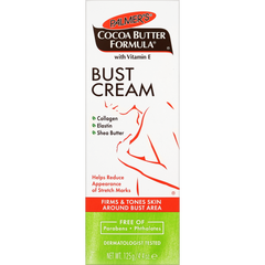 Palmer's Cocoa Butter Formula w Vitamin E & Collagen Bust Cream 4.4 oz - Helps Reduce Appearance of Stretch Marks