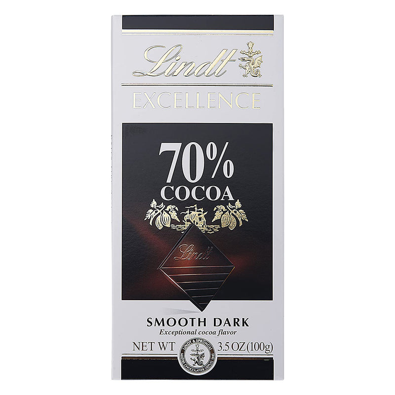 Lindt Excellence 70% Cocoa Dark Bar, 3.5 oz