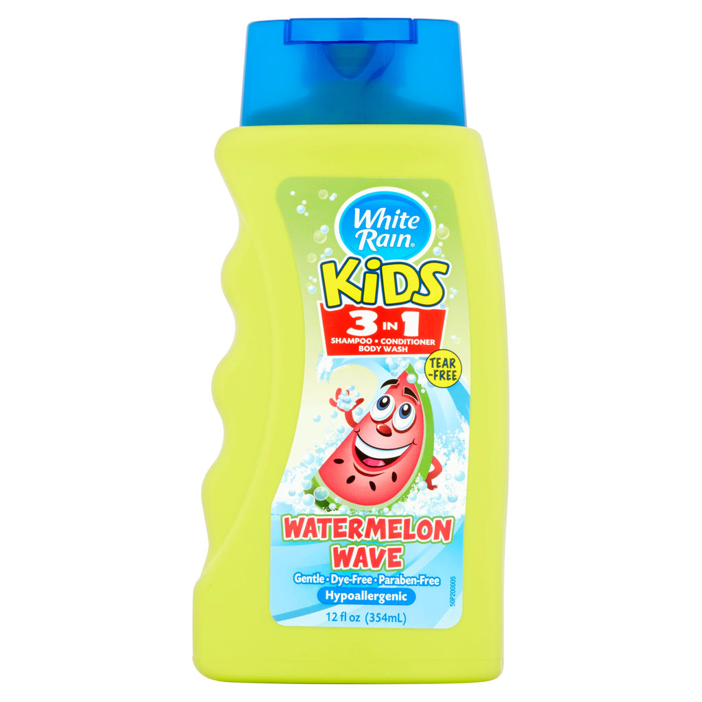 White Rain Kids 3 in 1 Shampoo Conditioner Body Wash - Watermelon Wave*