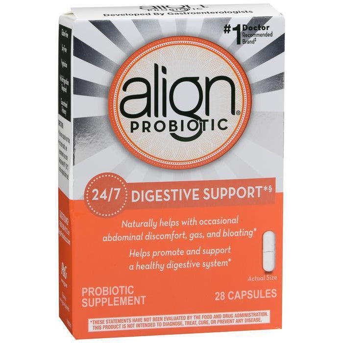 Align Probiotic Supplement 24/7 Digestive Support - 28 Capsules