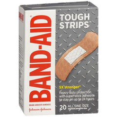 Band-Aid Brand Tough Strips Adhesive Bandages, 1