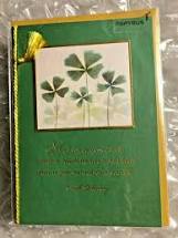 St. Patrick's Card, Shamrock, 1 Card