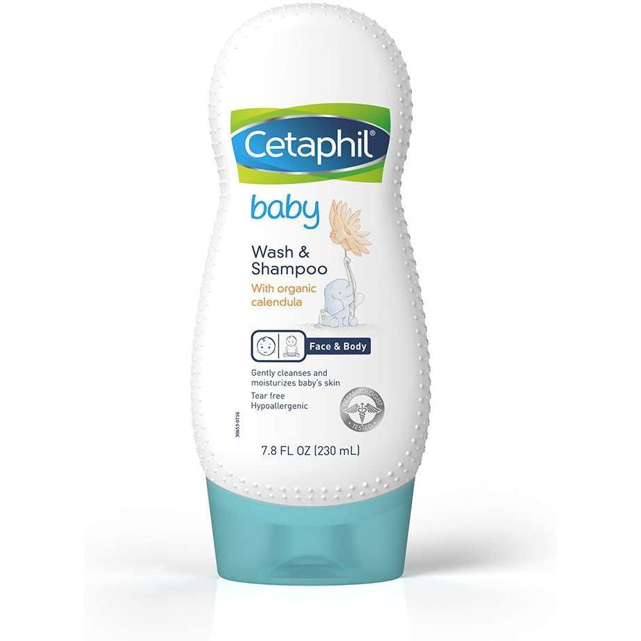 Cetaphil Baby Wash & Shampoo with Organic Calendula, 7.8 oz