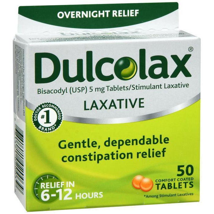 Dulcolax 5mg Tablet  - 50 count