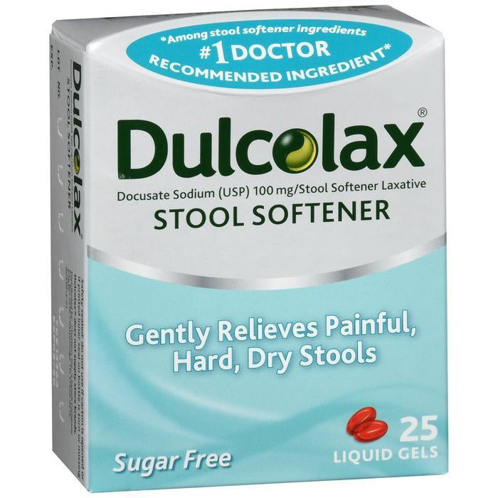 Dulcolax Stool Softener Liquigel - 25 count