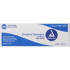 Dynarex Non-Sterile Gauze Sponge, 2