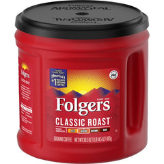 Folgers Ground Coffee, Classic Roast Medium, 11.3 Oz., 1 Container