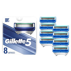 Gillette5 Mens Razor Blade Refills, 8 Count*