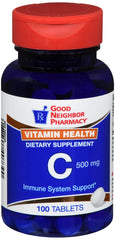 GNP Vitamin C 500 MG - 100 tablets