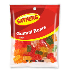 Sathers Candy- Gummi Bears 4.25 Oz., 1 Bag