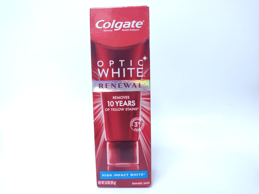Colgate Optic White Renewal Anticavity Fluoride Toothpaste - 3.0 oz