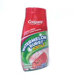 colgate 2 in 1 kids watermelon burst toddler training toothpaste 