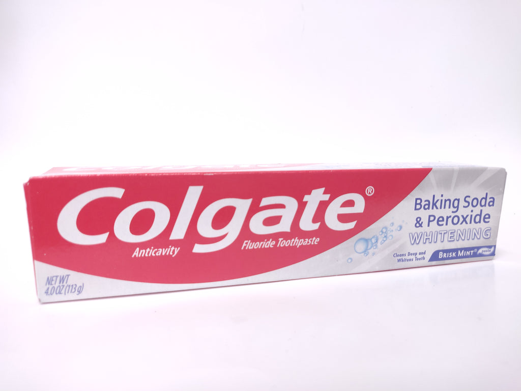 colgate baking soda & peroxide whitening anticavity fluoride toothpaste