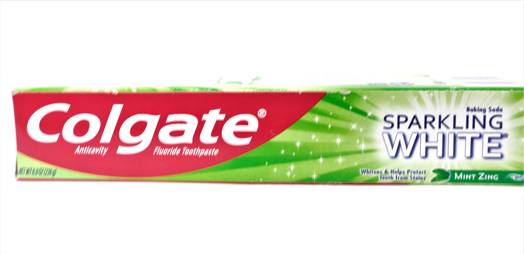 colgate sparkling white fluoride toothpaste